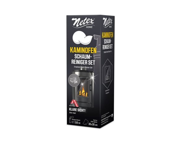 NETEX Kaminofen Schaumreiniger Set, 150 ml